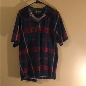 Vintage Chaps Ralph Lauren plaid polo